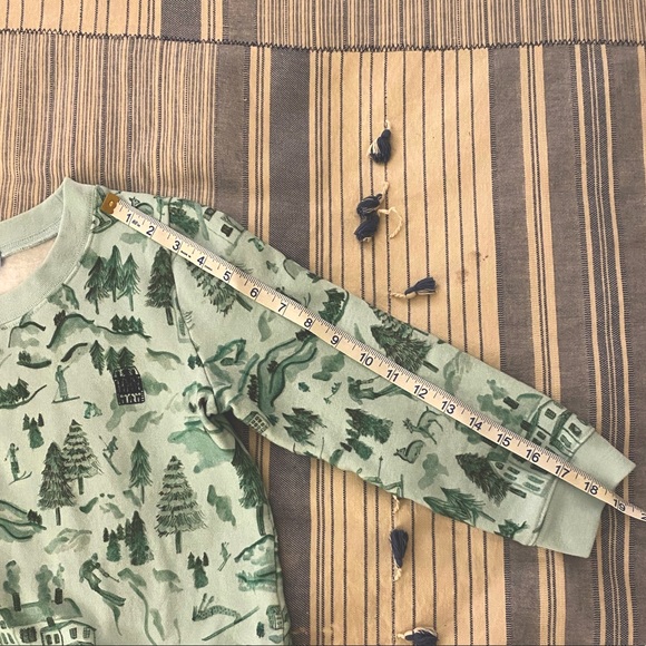 Hill House Home winter toile crewneck sweatshirt and jogger set - Picture 8 of 10